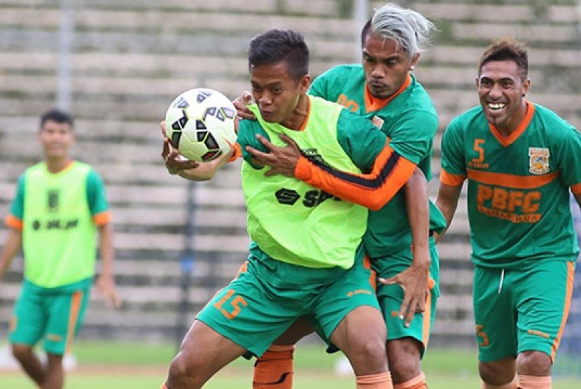 Para pemain Pusamania Borneo FC (PBFC) 