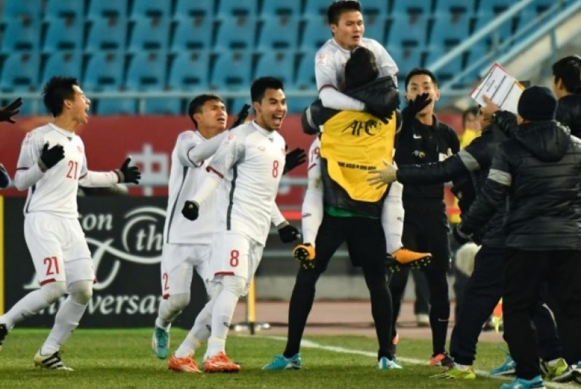 Vietnam Ke Final Piala Asia U-23 Usai Tumbangkan Qatar | Republika Online