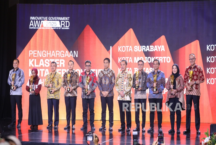 43 Pemda Terinovatif Sabet Penghargaan Kemendagri, Berikut Daftar Kota yang Juara