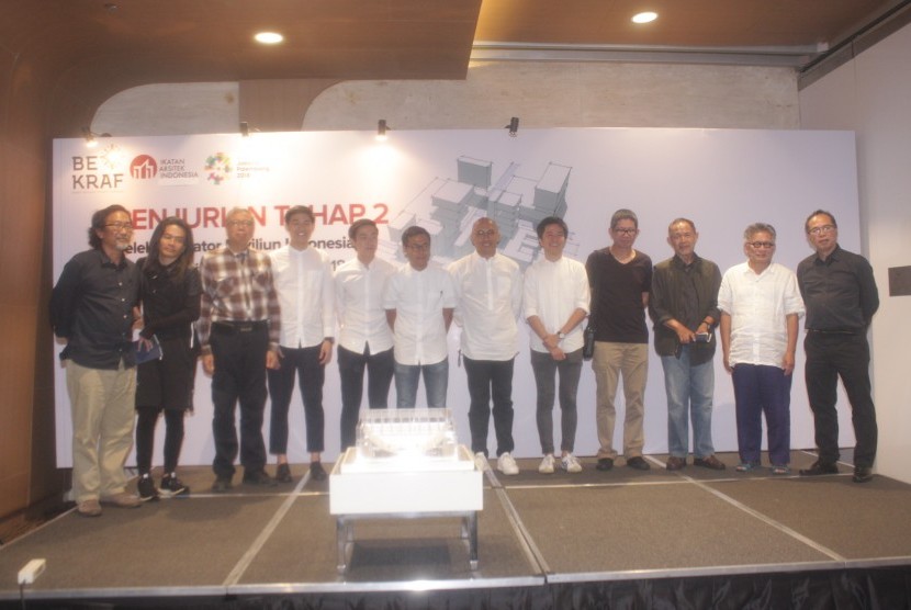Para pemenang seleksi Kurator Paviliun Indonesia untuk  Venice Architecture Biennale (VAB) 2018/
