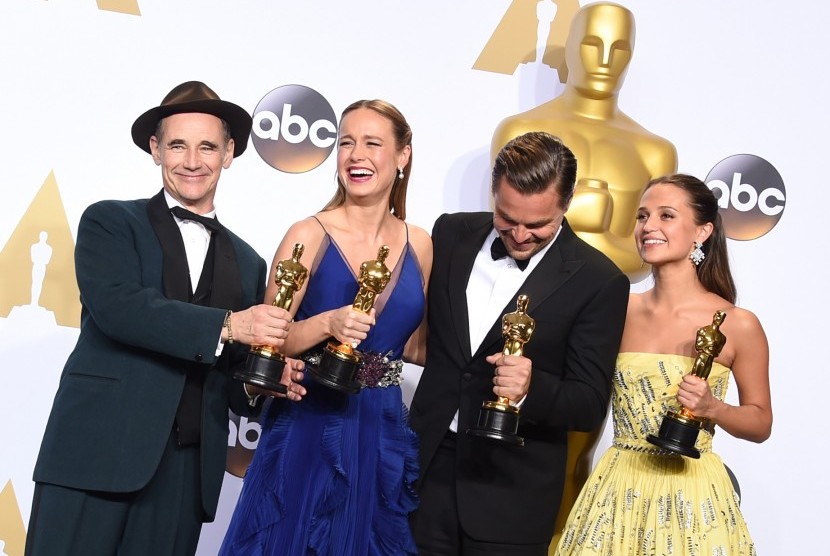 Para pemenang utama di ajang Oscar 2016.