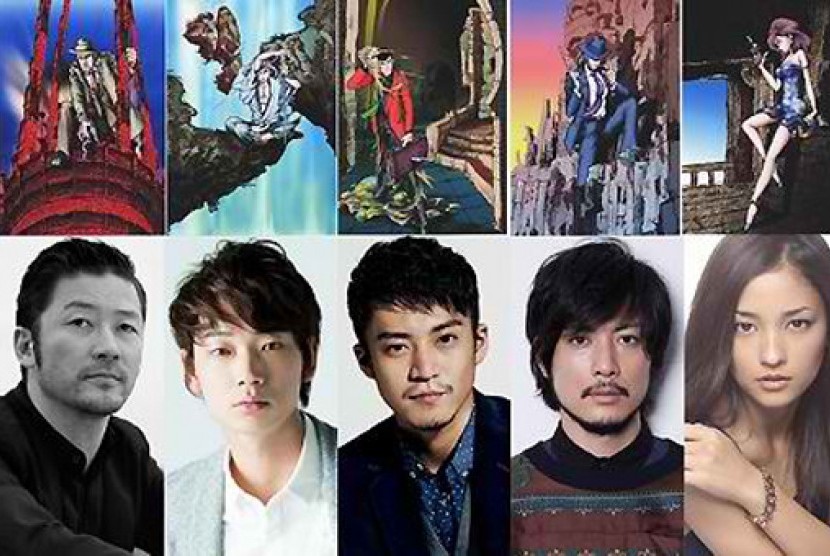 Para pemeran film live action Lupin III 