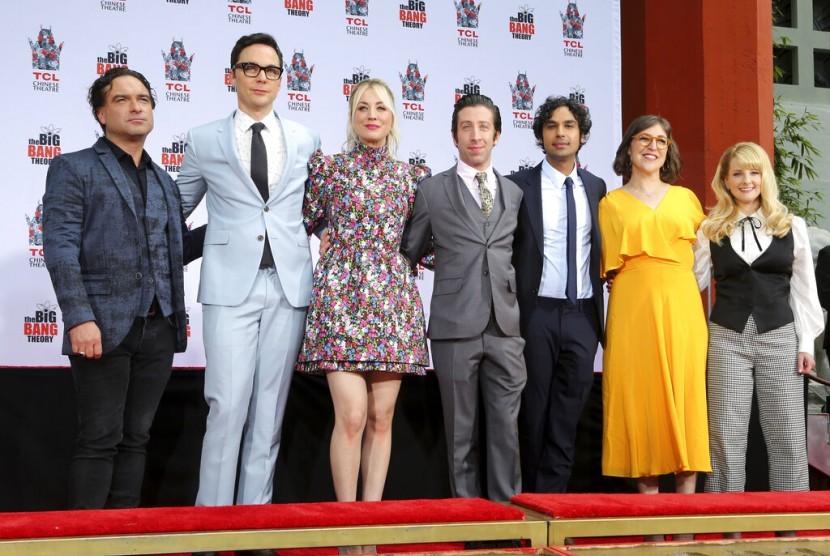 Para pemeran serial The Big Bang Theory.