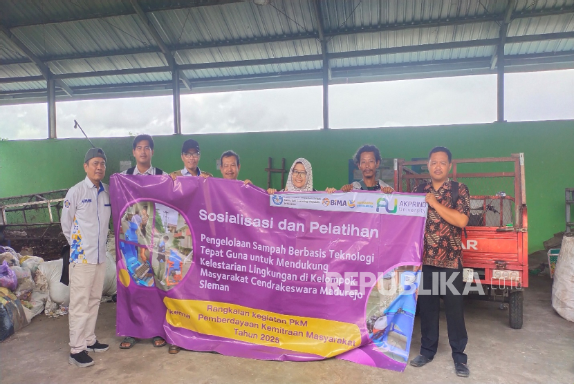 Kearifan Lokal Ubah Sampah Jadi Berkah, AKPRIND Atasi Sampah di Madurejo