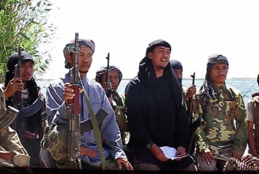 Para pengikut kelompok teroris ISIS asal Indonesia.