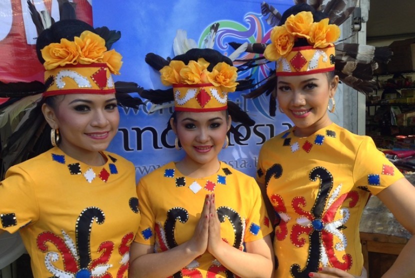 Para pengisi acara di Indofest.