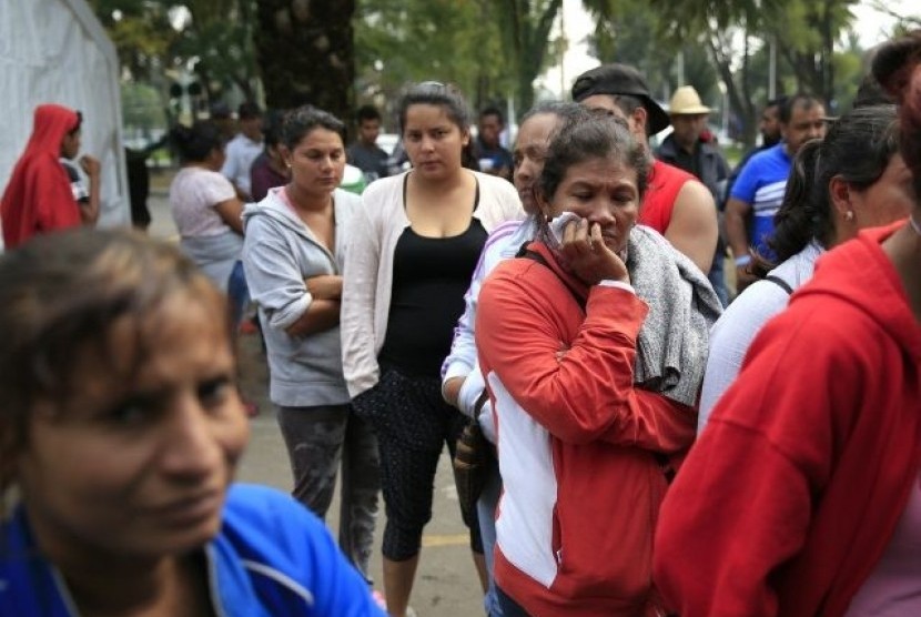 Para perempuan Amerika Tengah menghadapi risiko pemerkosaan saat menuju perbatasan AS.