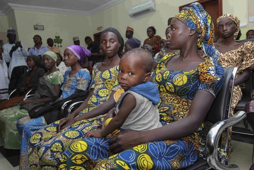 At least 82 out of the more than 200 Chibok girls that were kidnapped by Boko Haram in 2014 in Nigeria's northeastern Borno state have been released on Saturday, reports said. (Illustration)