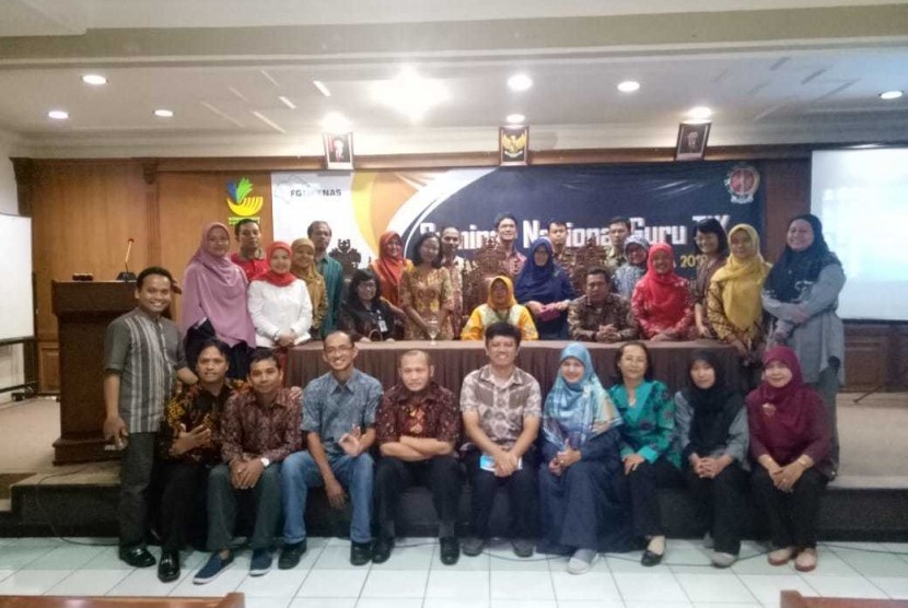 Para peserta seminar dan workshop nasional guru TIK.