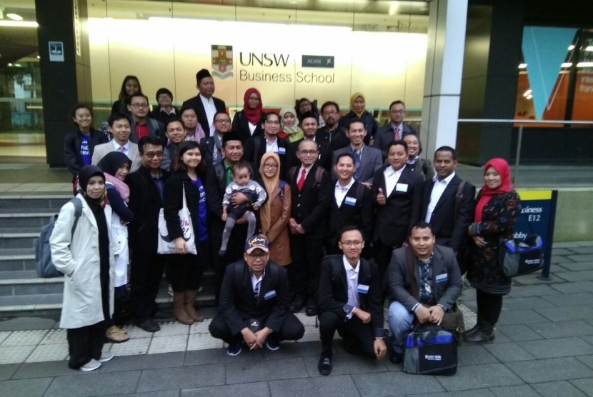 Para peserta workshop Enterpreneurial Networking Forum di Kampus UNSW, Sydney, Australia,