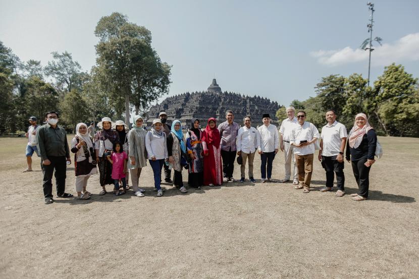 Para tokoh agama dan akademisi dunia mengunjungi situs agama Buddha, Candi Borobudur dalam rangka ASEAN Intercultural and Interreligious Dialogue Conference (IIDC) 2023 Cultural Visit pekan lalu.