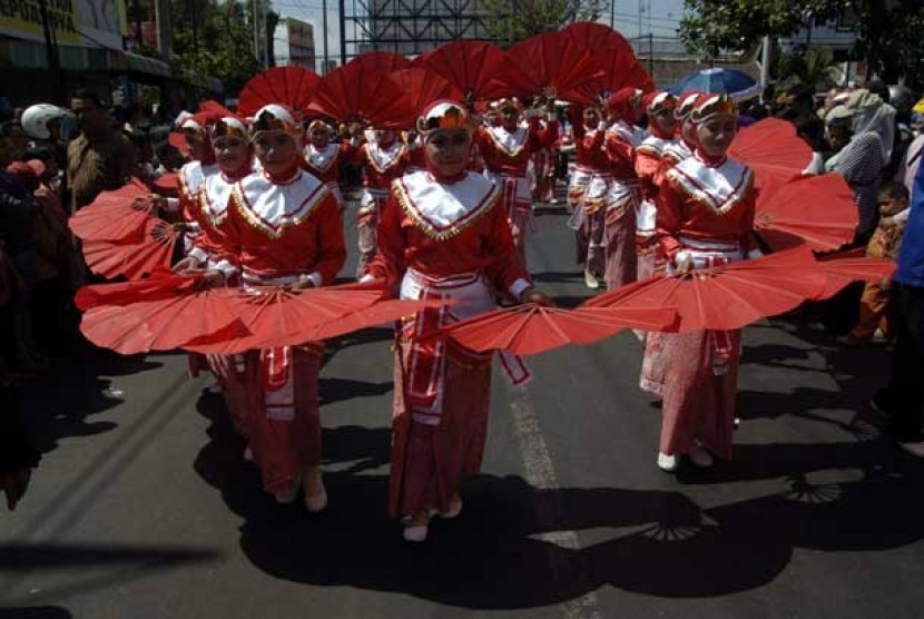 Parade Budaya Nusantara. Ilustrasi