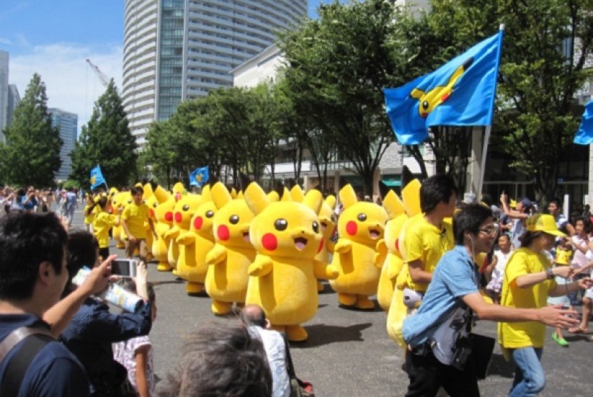 Parade Pikachu di Jepang