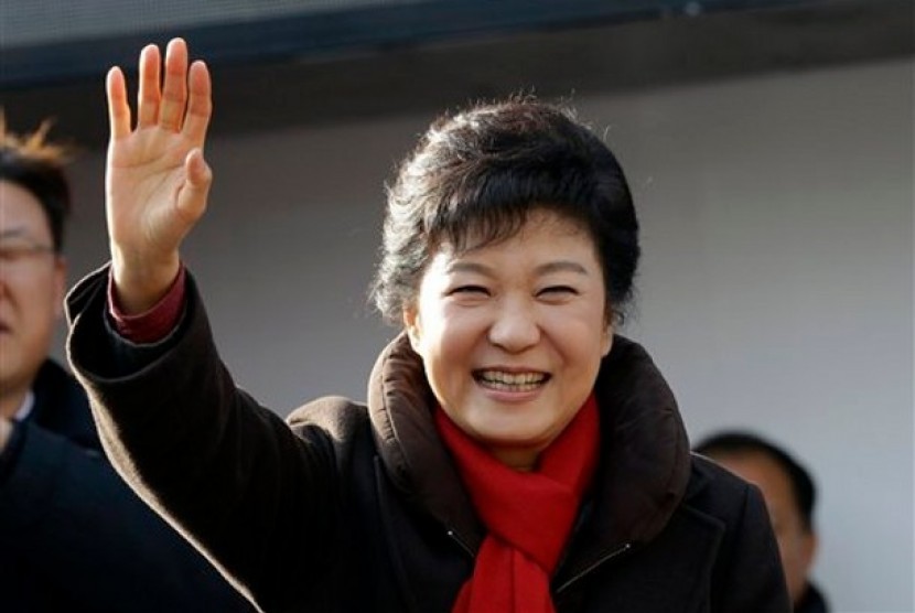 Presiden Korea Selatan Park Geun-hye.