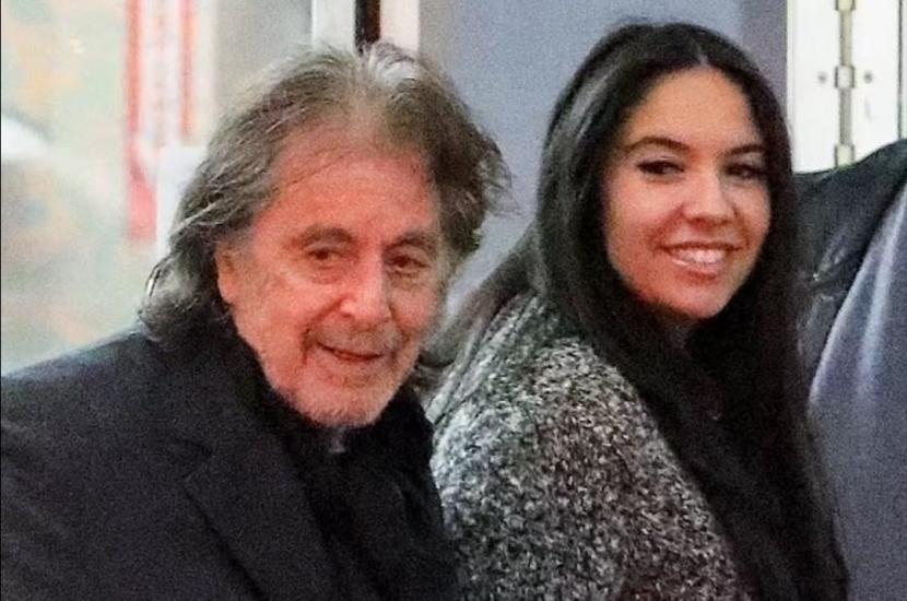 Pasangan beda usia Al Pacino (83 tahun) dan Noor Alfallah (29 tahun) 