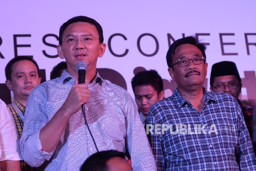 Candidate number 2 in Jakarta gubernatorial election, Basuki Tjahaja Purnama (Ahok)-Djarot Saiful Hidayat