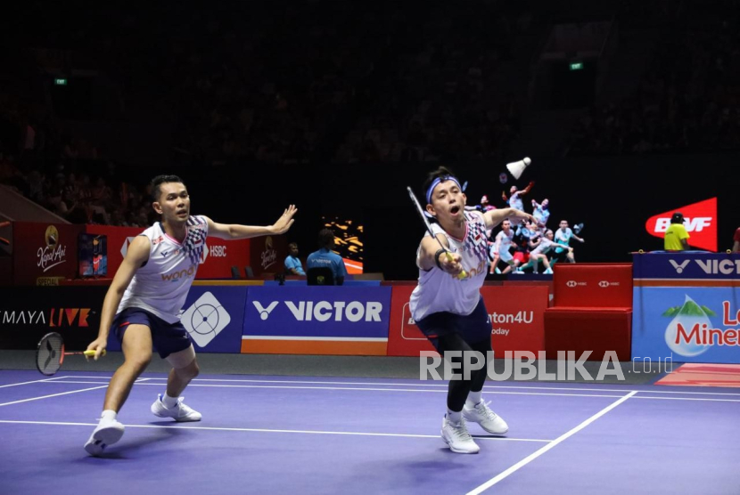 Pasangan Fajar Alfian/M Rian Ardianto.
