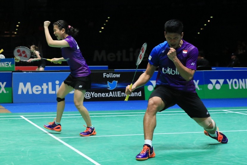 Pasangan Indonesia, Praveen Jordan/Debby Susanto, berhasil mengalahkan pasangan unggulan satu sekaligus juara bertahan All England, Zhang Nan/Zhao Yunlei, dan lolos ke babak final, Sabtu (12/3).