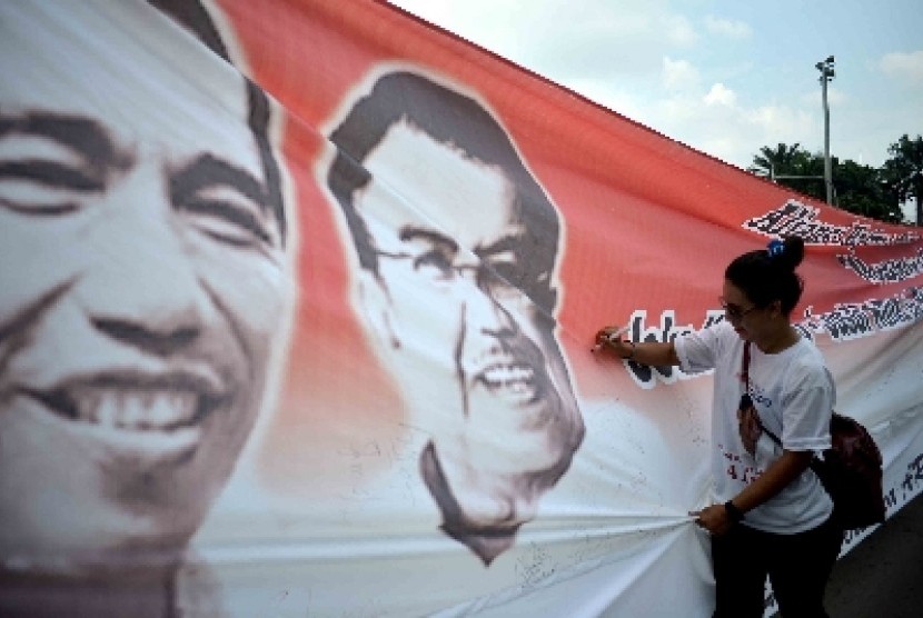 Poster of Jokowi-JK (file photo)