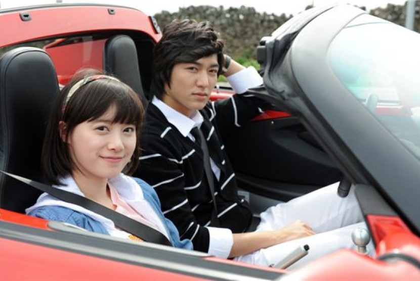 Pasangan K-drama, Goo Hye Sun dan Lee Min Ho di Boys Over Flowers