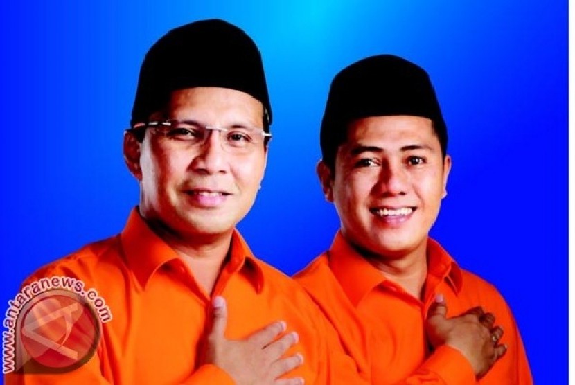 Pasangan Ramdhan Pomanto dan Syamsul Rizal di Pemilihan Wali Kota Makassar 
