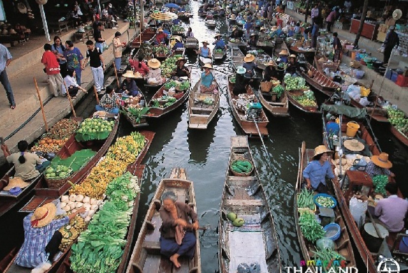 Pasar Apung Thailand