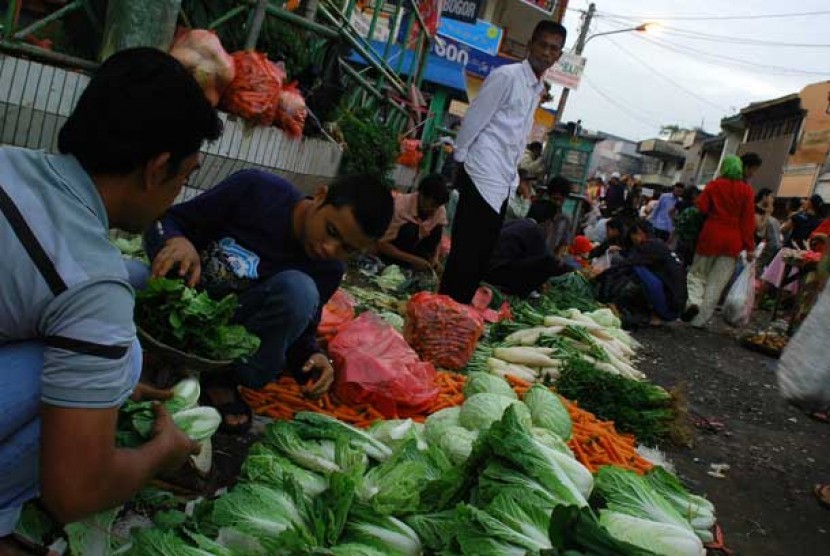Pasar tradisonal di Bogor