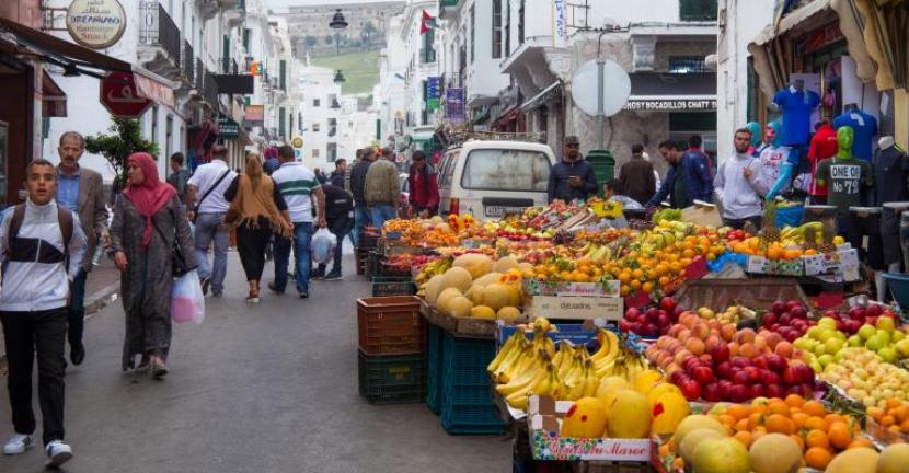 Pasar di Maroko.