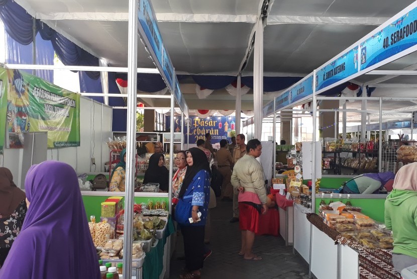 Pasar Lebaran yang digelar Pemkab Sleman.