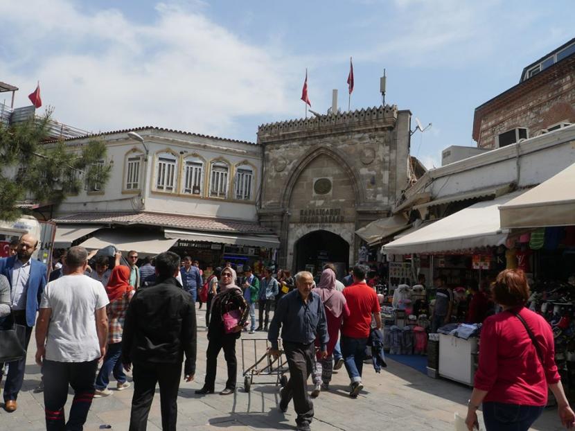 Pasar peninggalan Ottoman, Grand Bazaar Istanbul.