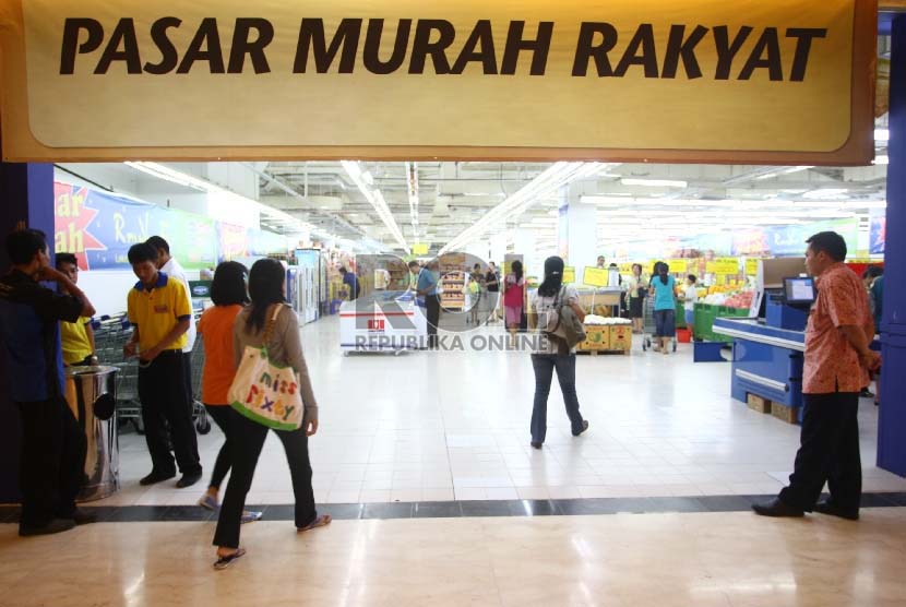 Pasar rakyat (ilustrasi)