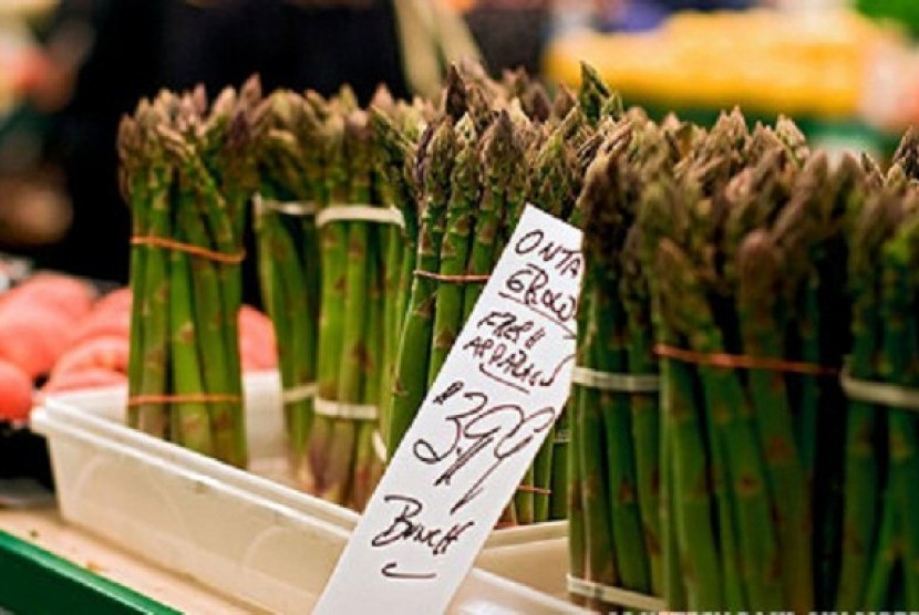 Pasar St Lawrence, Toronto, Kanada.