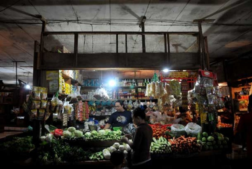 Pasar tradisional.