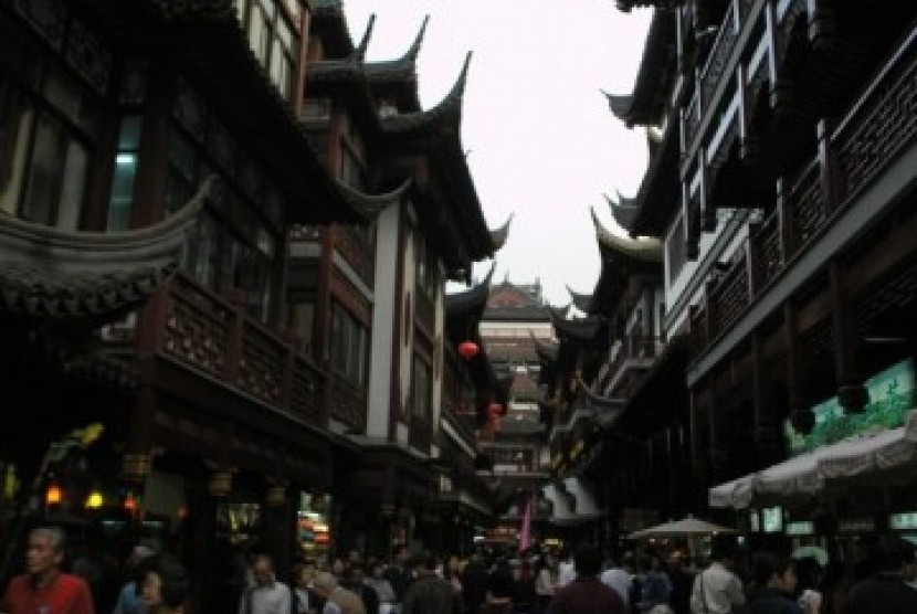 Pasar tradisional Cina