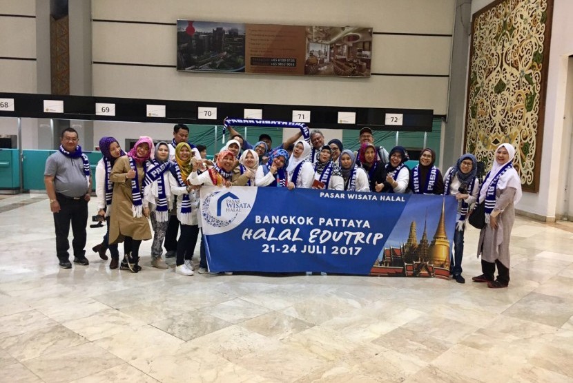 Pasar Wisata Halal (PWH) menggelar Halal Edutrip ke Bangkok Pattaya, Thailand.