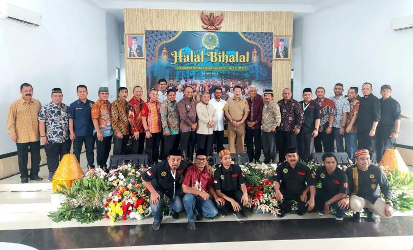 Pasee Serantau Aceh Utara sukses melaksanakan kegiatan halal bihalal di Mako YonZipur 11/D Matraman, Jakarta Timur, Ahad (28/05/2023). 