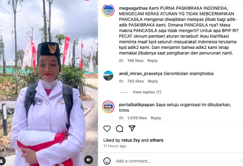 Paskibraka asal Aceh Dzawata Maghfura Zukhri