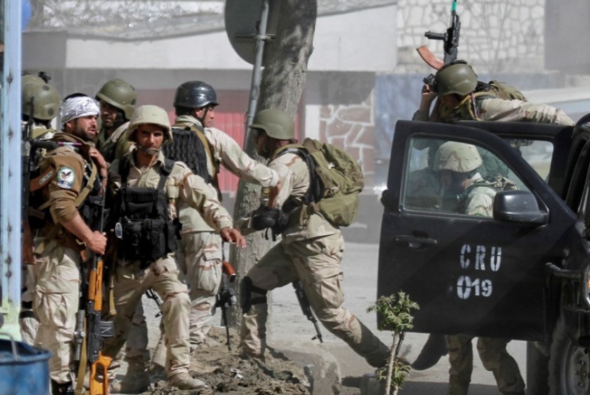 Pasukan Afghanistan amankan objek vital di Kabul