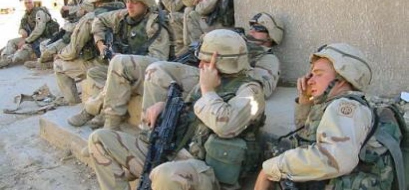 Pasukan AS di Irak.