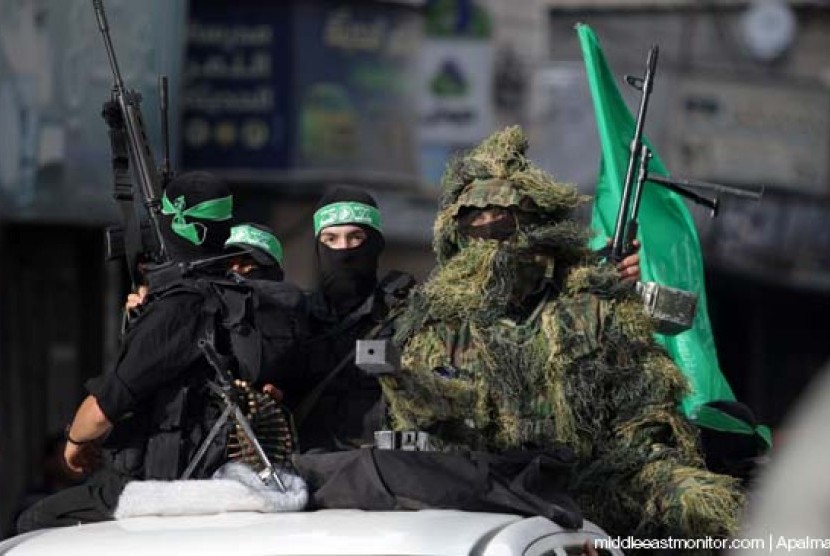 Pasukan Brigade al-Qassam.