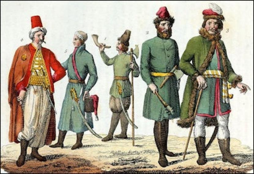 Pasukan elite Ottoman, Janissary, yang berasal dari anak yatim.