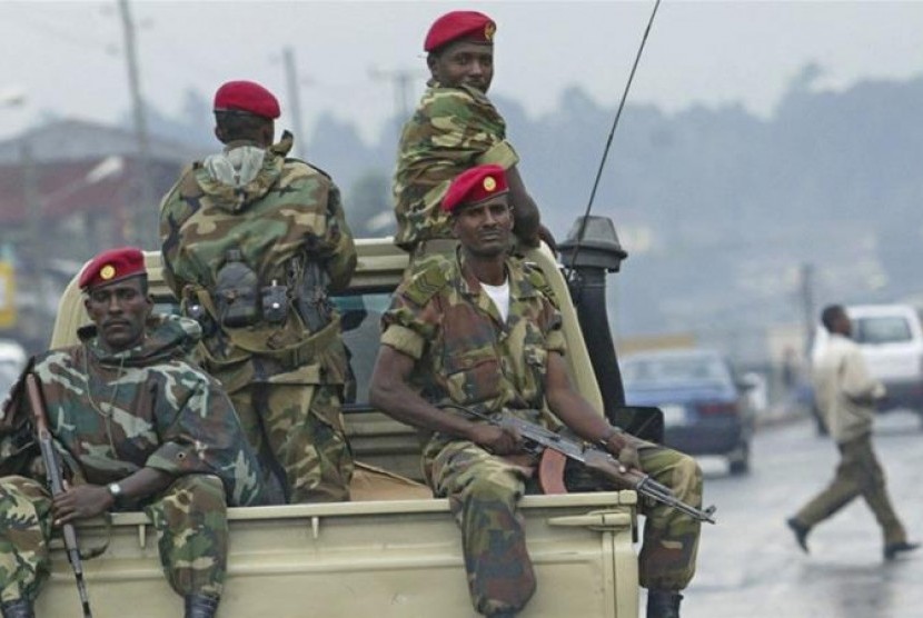 Pasukan keamanan di Ethiopia.