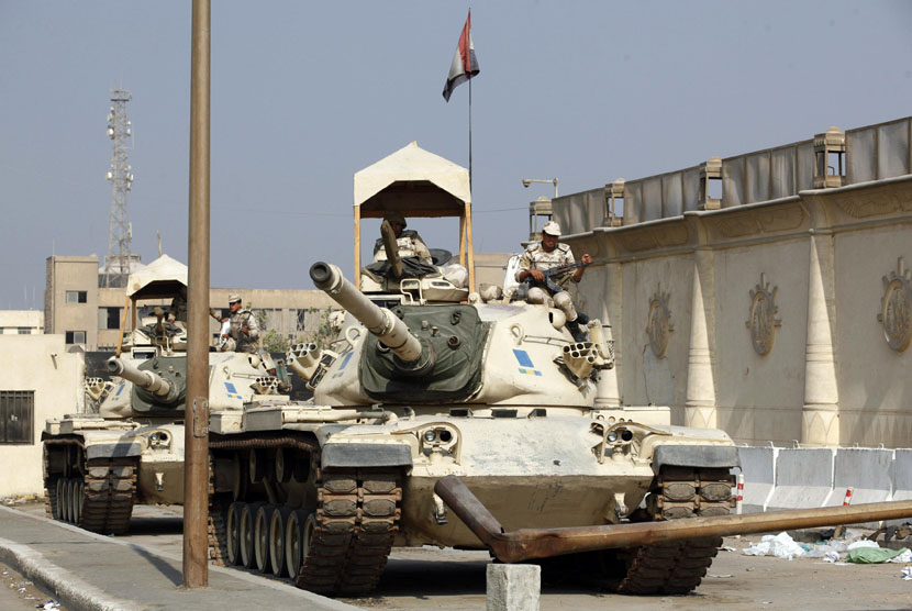 Pasukan keamanan Mesir. (ilustrasi)