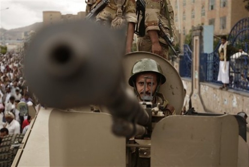 Pasukan keamanan Yaman.    (Ilustrasi)