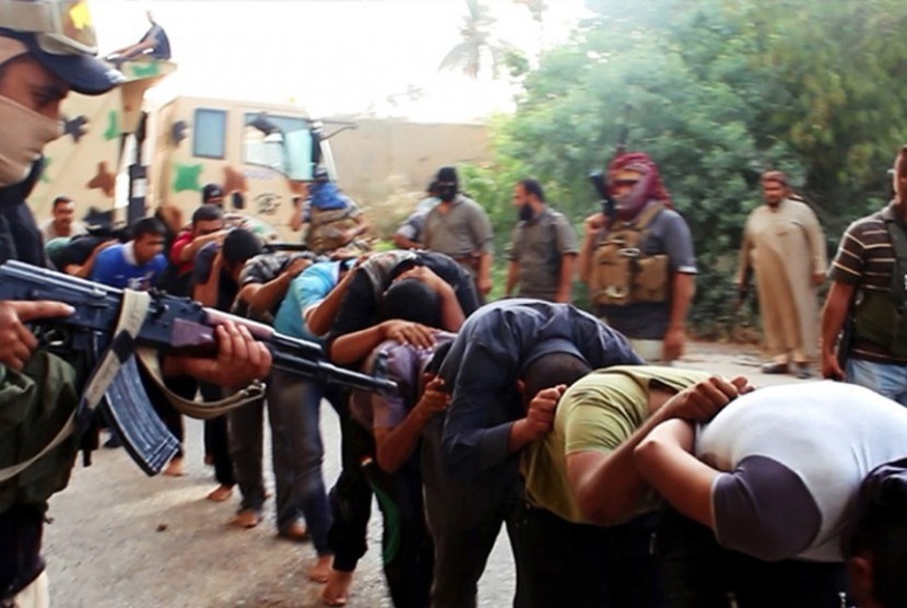 Pasukan milisi ISIL.