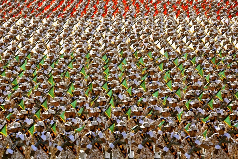 Pasukan militer elite Iran, Garda Revolusi Iran (IRGC).