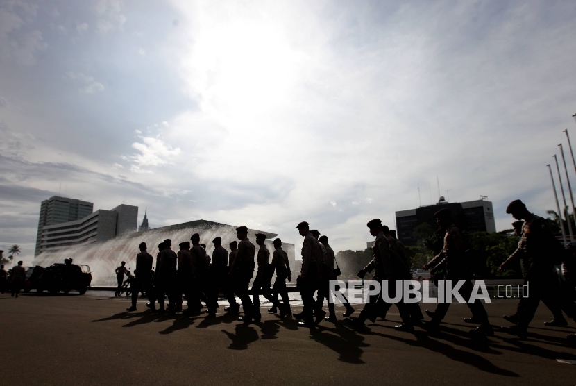 Pasukan polisi. (ilustrasi).