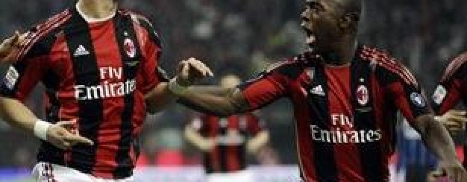 Pato dan Clarence Seedorf (kanan)