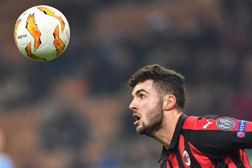 Patrick Cutrone saat berseragam AC Milan