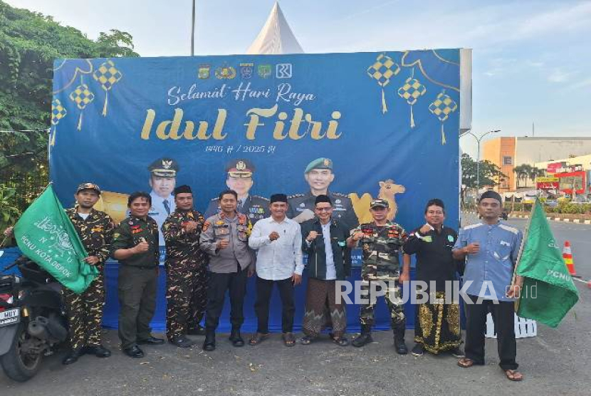 PCNU Kota Depok ikut berbagi kebahagian Ramadhan.